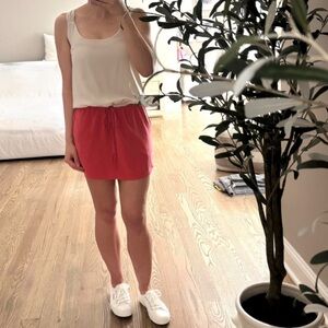 Mango Pink Ivory Colorblock Silky Tank Mini Dress XS Zara Fast Ship